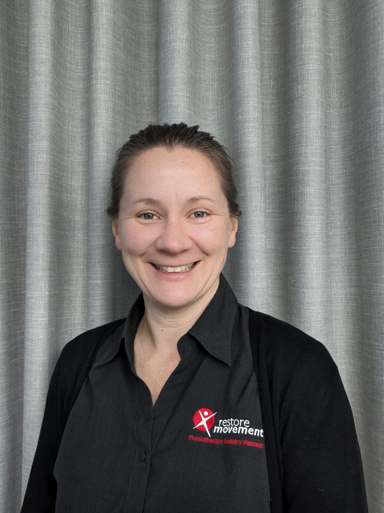 Physiotherapist Sophie Tickler